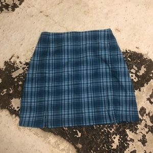 Plaid skirt
